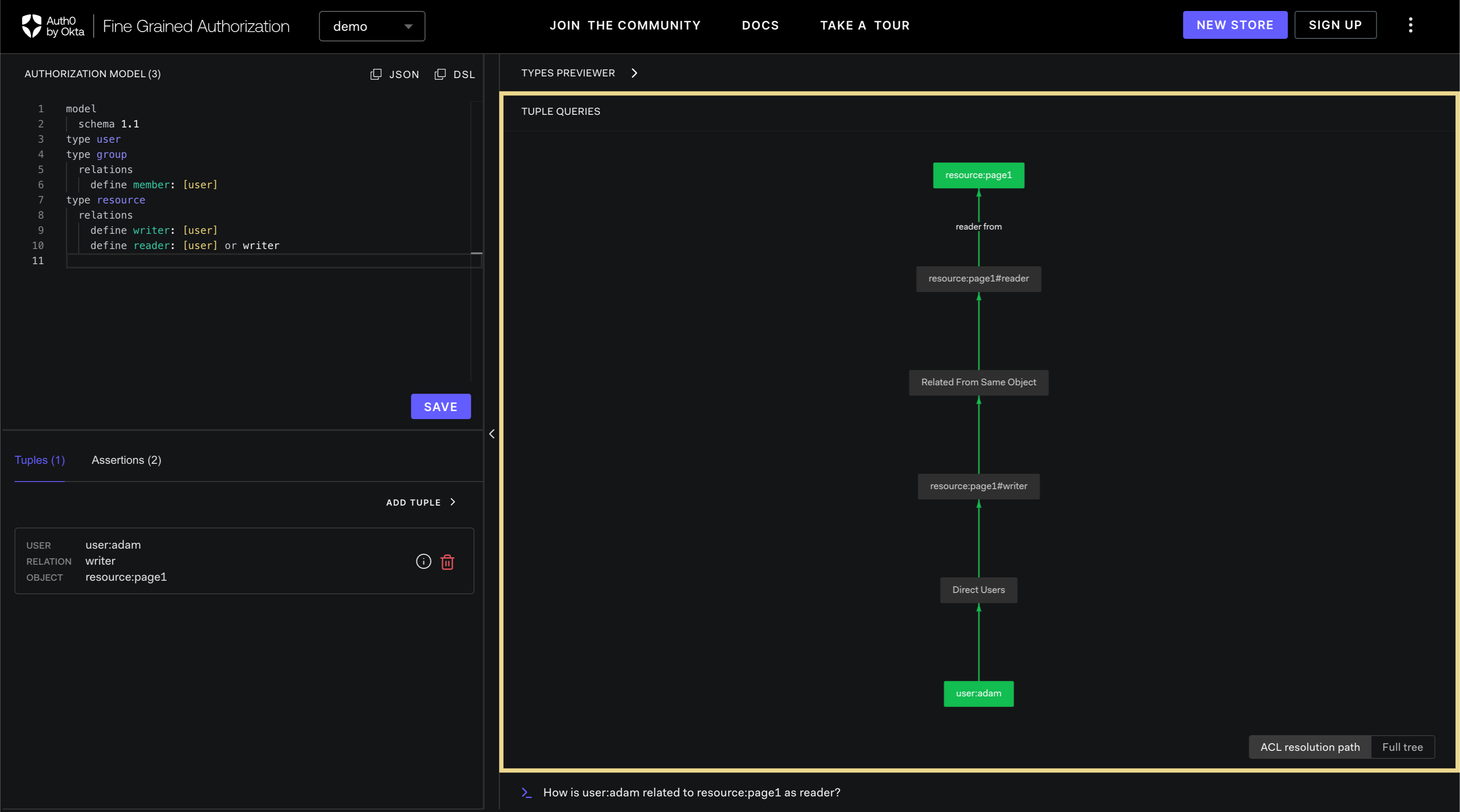 Image showing the  Playground successful how query