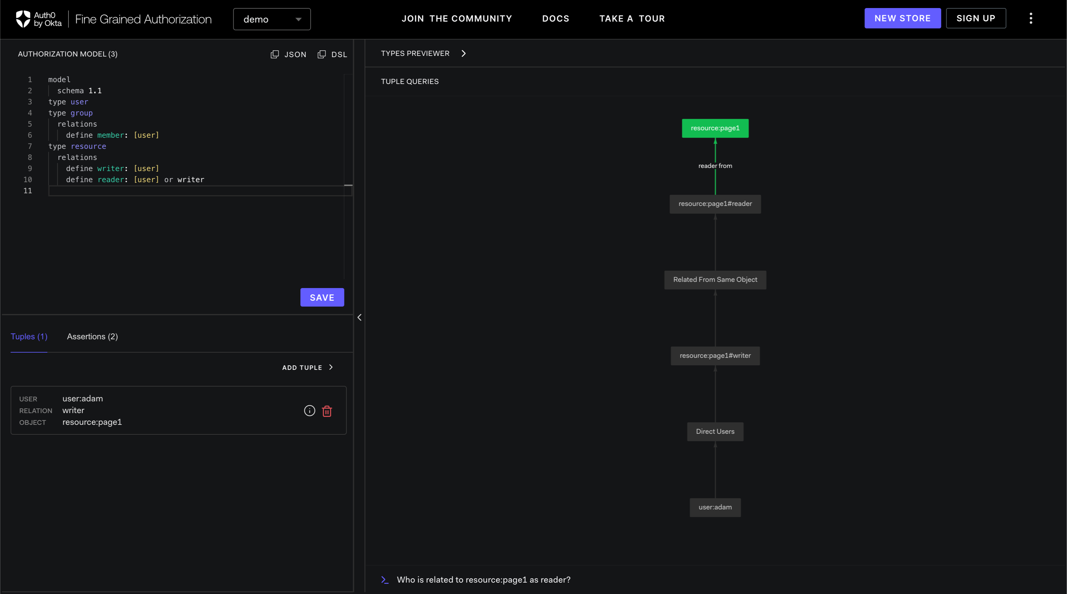 Image showing the  Playground successful who query